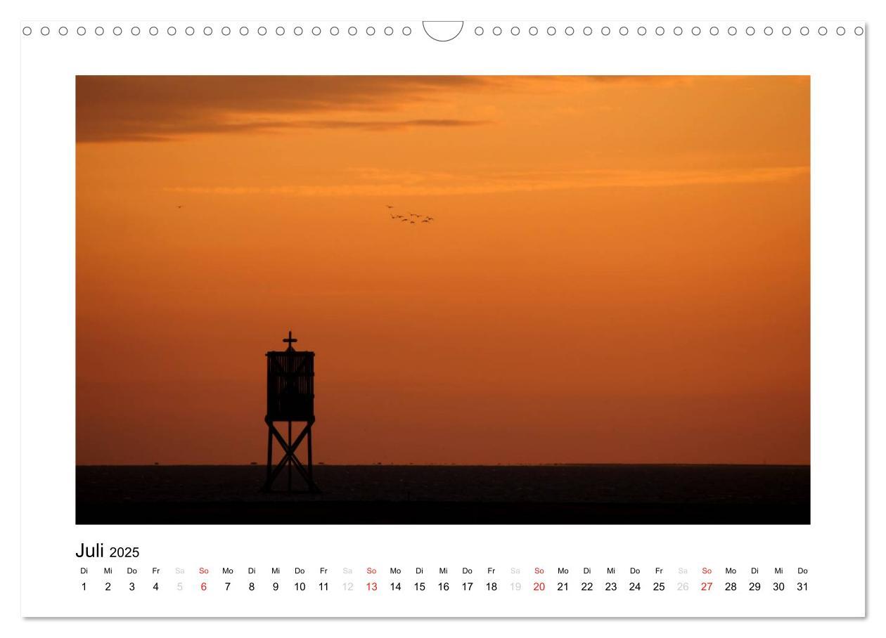 Bild: 9783435709670 | Die schöne Insel Neuwerk (Wandkalender 2025 DIN A3 quer), CALVENDO...