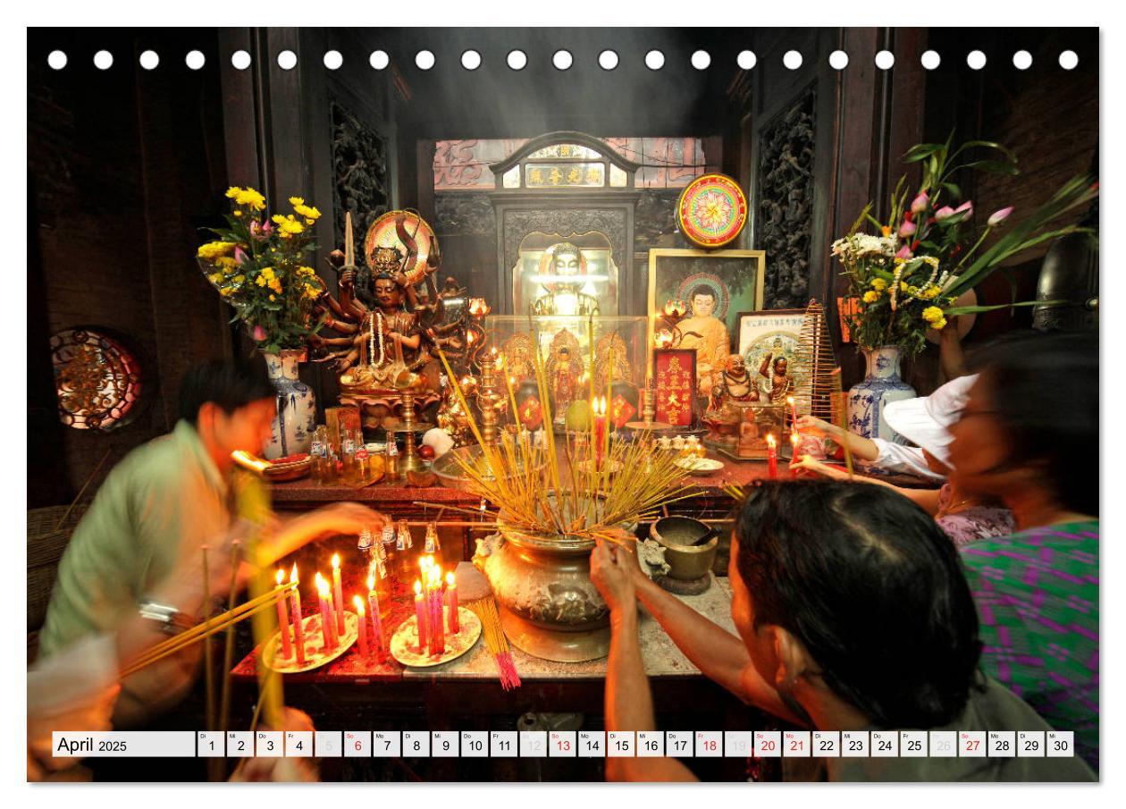 Bild: 9783435785445 | Vietnam (Tischkalender 2025 DIN A5 quer), CALVENDO Monatskalender