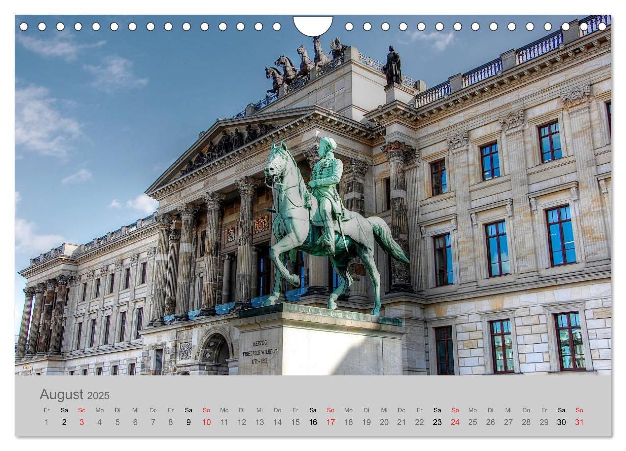 Bild: 9783435798247 | Braunschweig (Wandkalender 2025 DIN A4 quer), CALVENDO Monatskalender