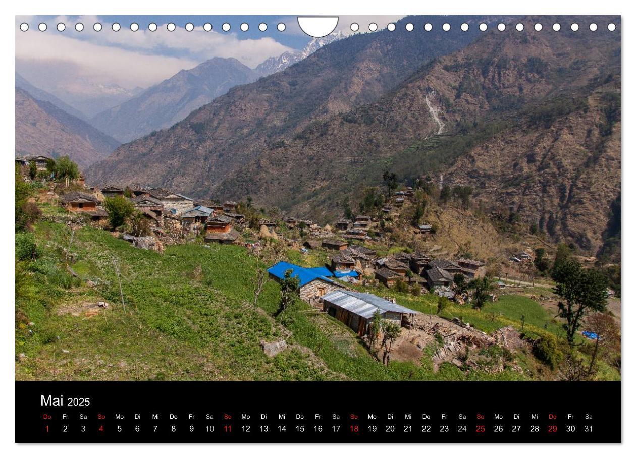 Bild: 9783435568161 | Namaste Nepal (Wandkalender 2025 DIN A4 quer), CALVENDO Monatskalender