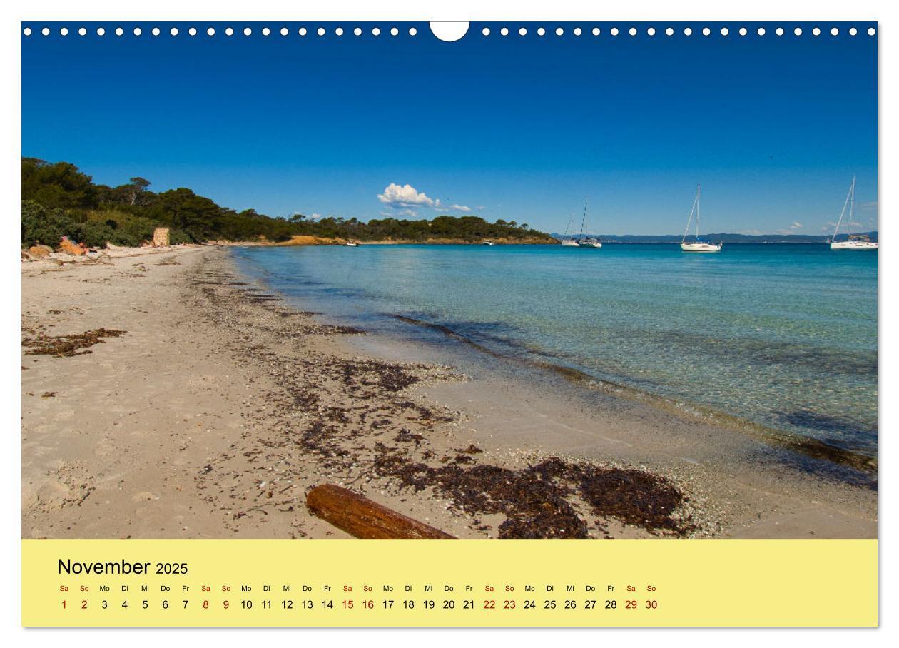 Bild: 9783435016679 | Naturparadiese an der Côte d'Azur (Wandkalender 2025 DIN A3 quer),...