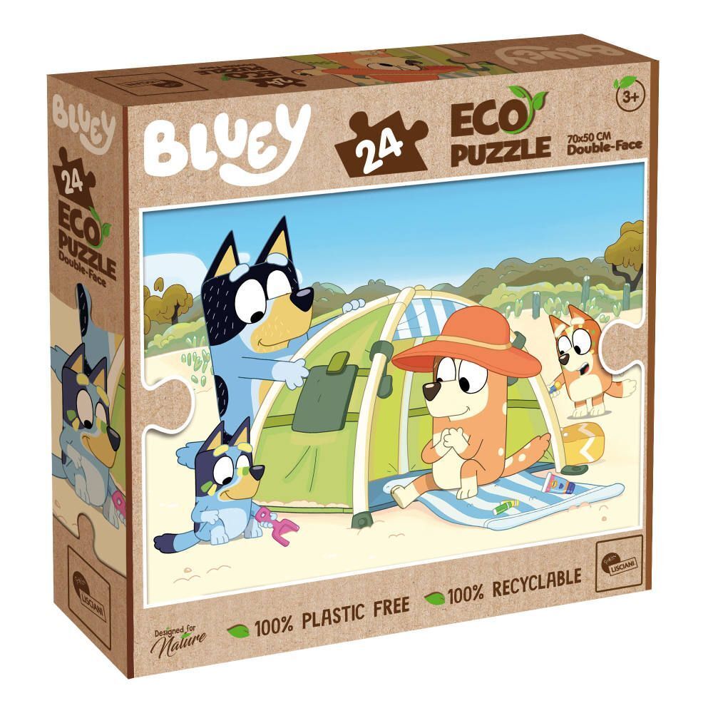 Cover: 8008324104802 | BLUEY ECO-PUZZLE DF 24 | Spiel | Kartonschachtel | 104802 | Deutsch