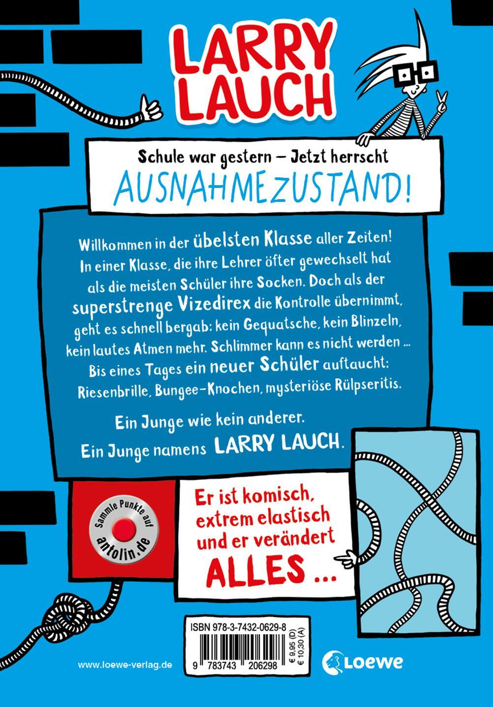 Rückseite: 9783743206298 | Larry Lauch zerstört die Schule (Band 1) | Mick Elliott | Buch | 2020