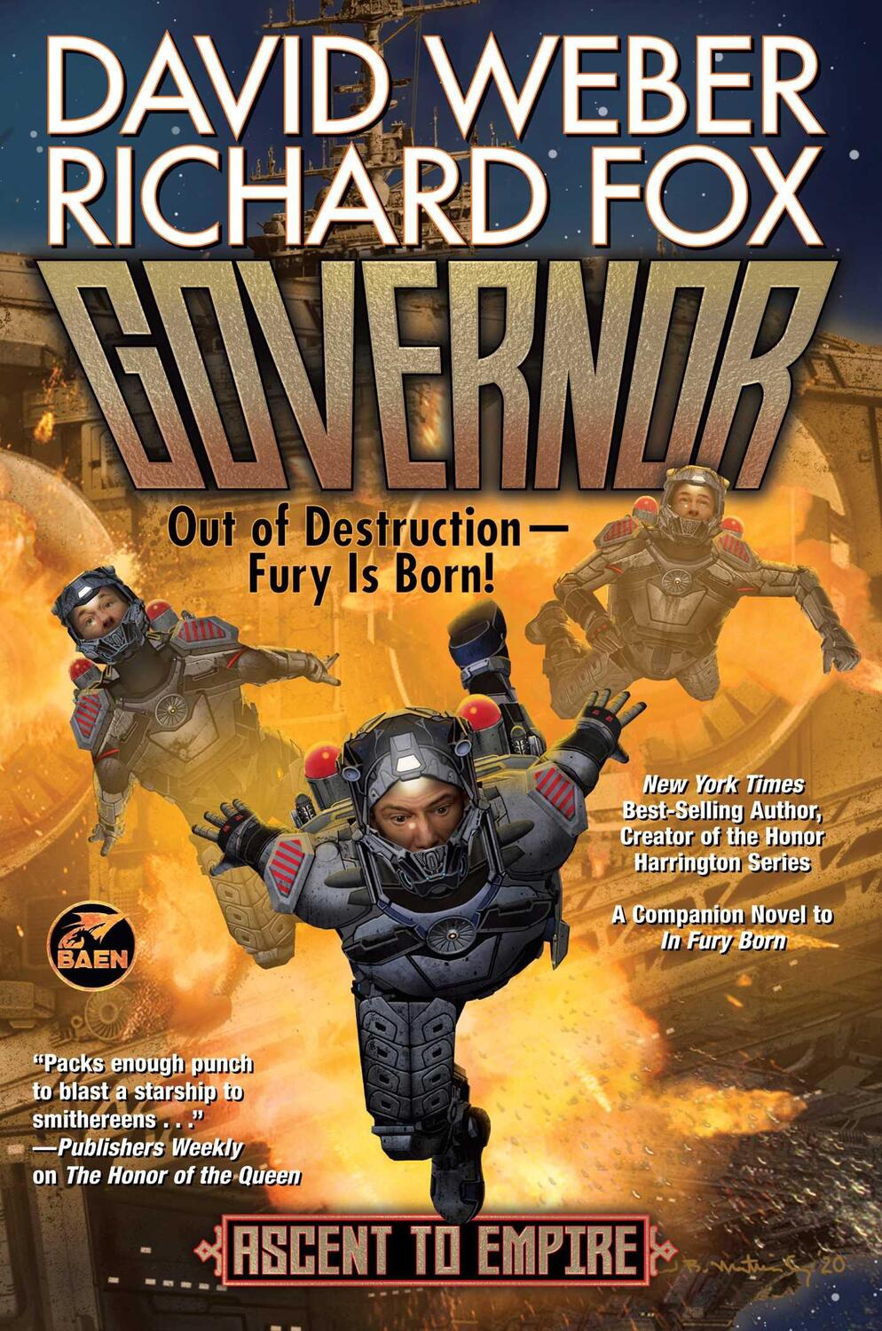 Cover: 9781982193621 | Governor | David Weber (u. a.) | Taschenbuch | Englisch | 2024 | Baen