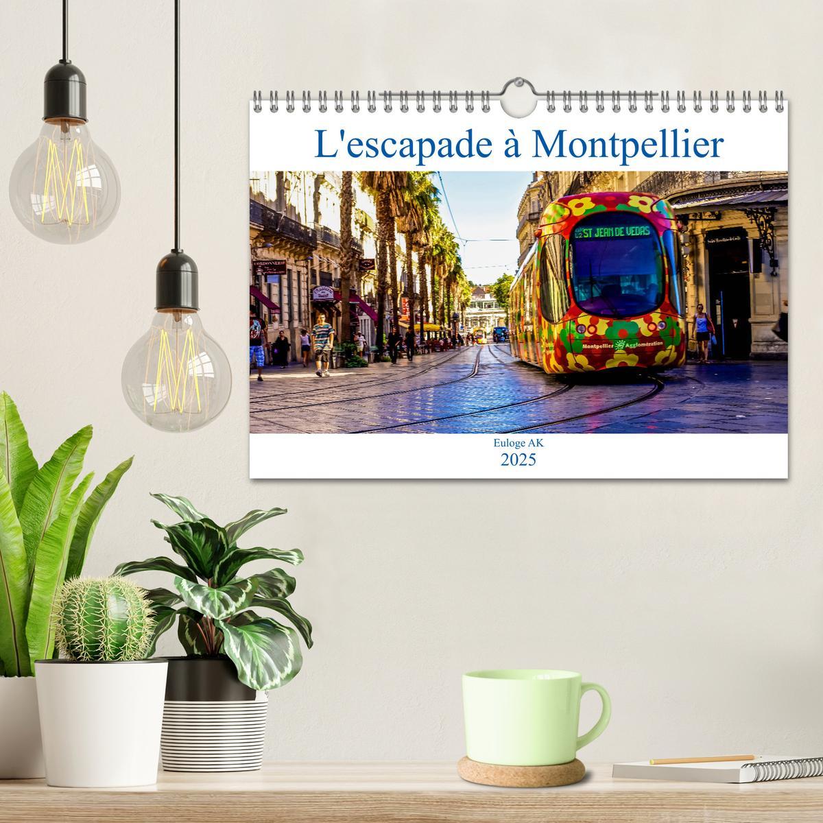 Bild: 9781325947874 | L'escapade à Montpellier (Calendrier mural 2025 DIN A4 vertical),...