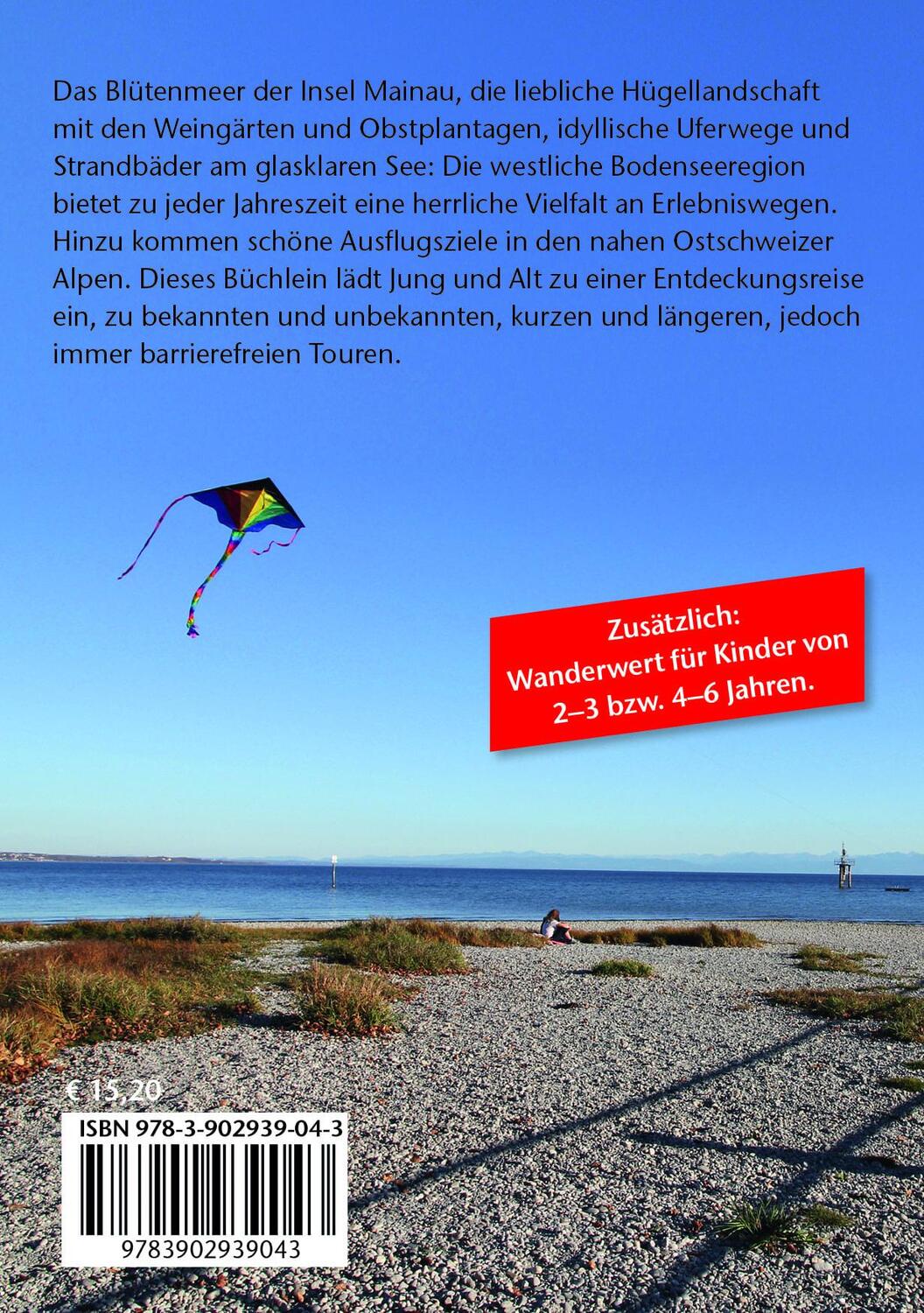 Rückseite: 9783902939043 | Kinderwagen- &amp; Tragetouren Westlicher Bodensee | Karin Matt | Buch