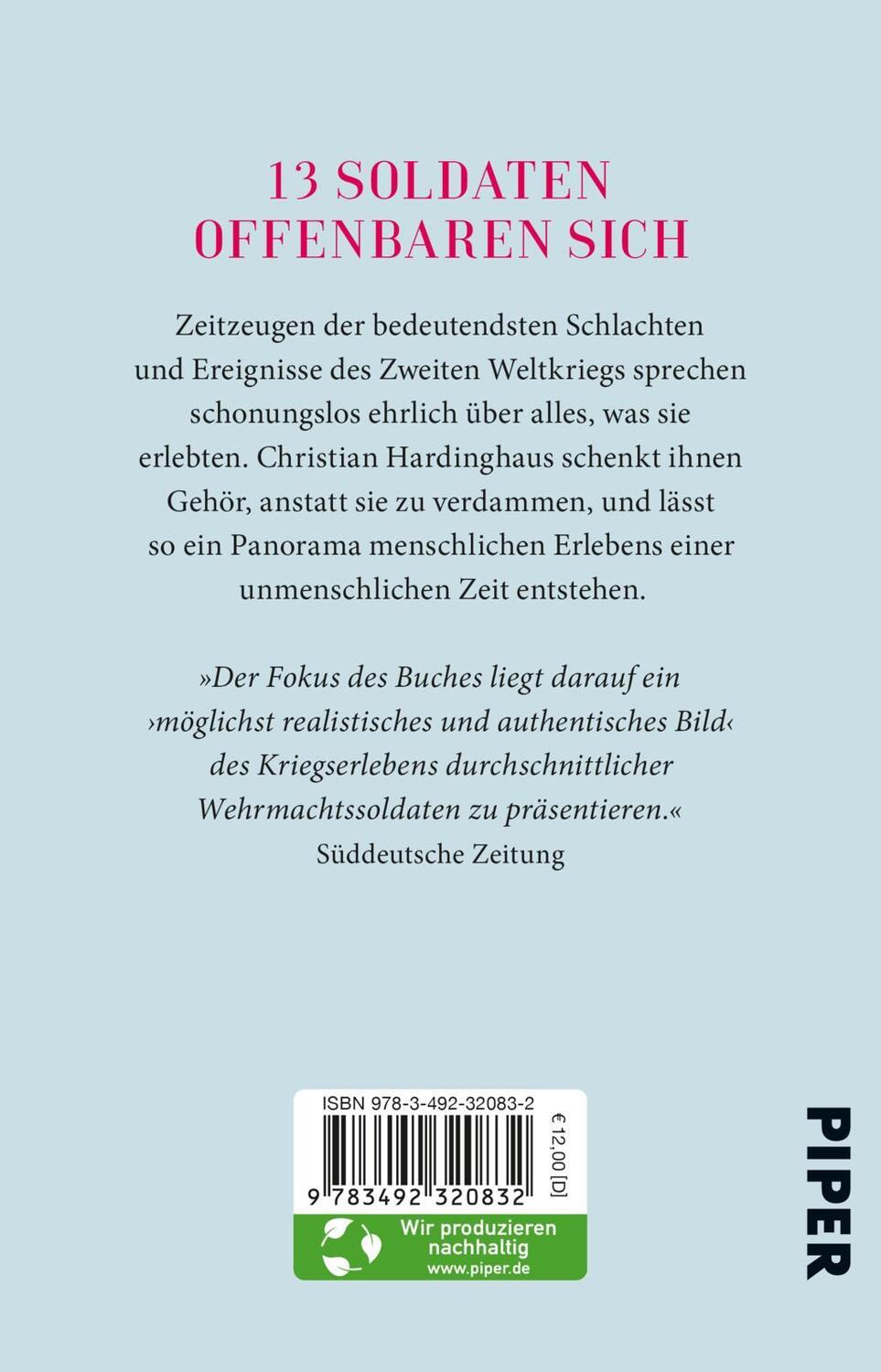 Rückseite: 9783492320832 | Die verdammte Generation | Christian Hardinghaus | Taschenbuch | 2024