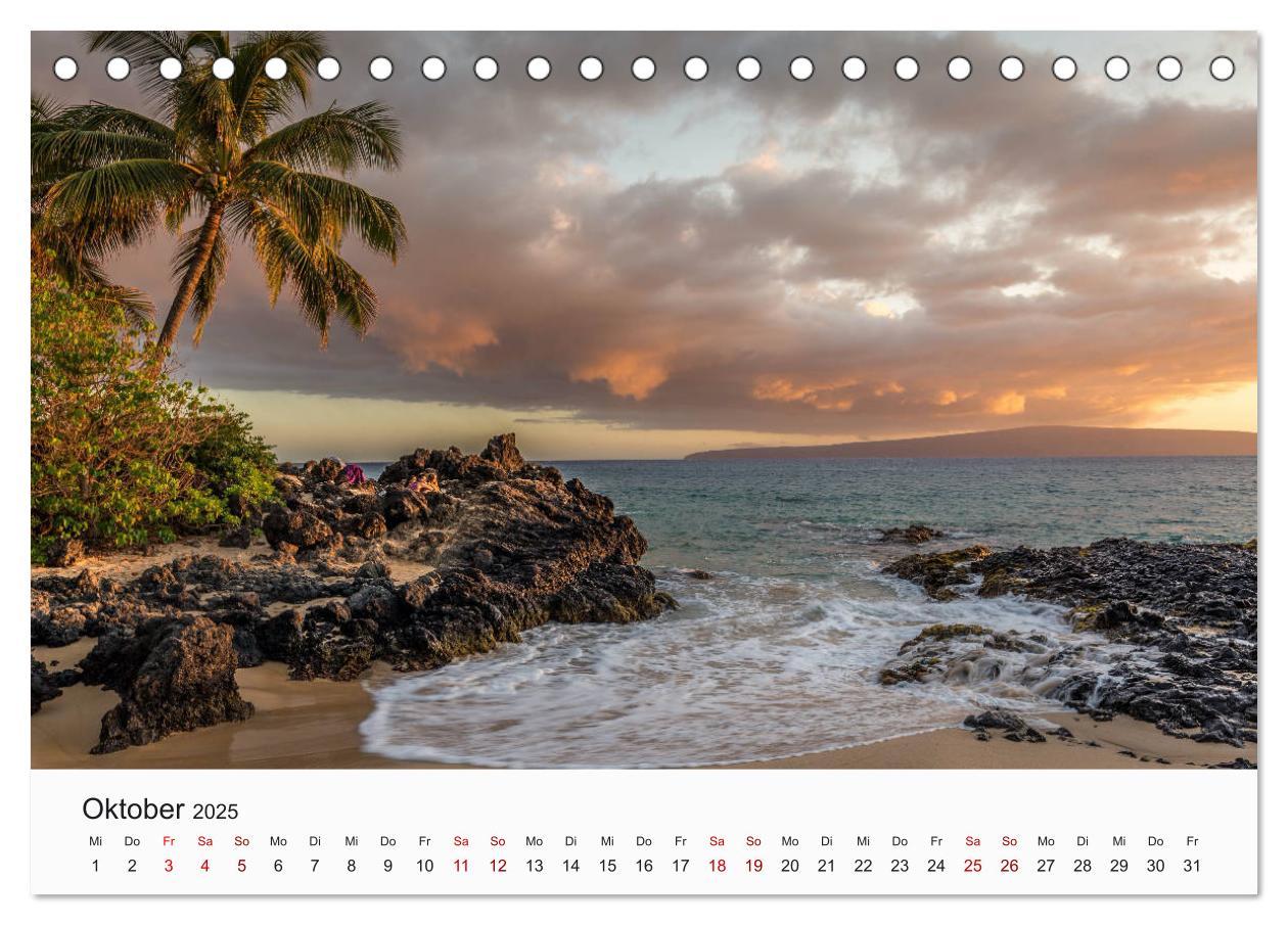 Bild: 9783435160839 | Hawaii - Sommer, Sonne, Urlaub (Tischkalender 2025 DIN A5 quer),...