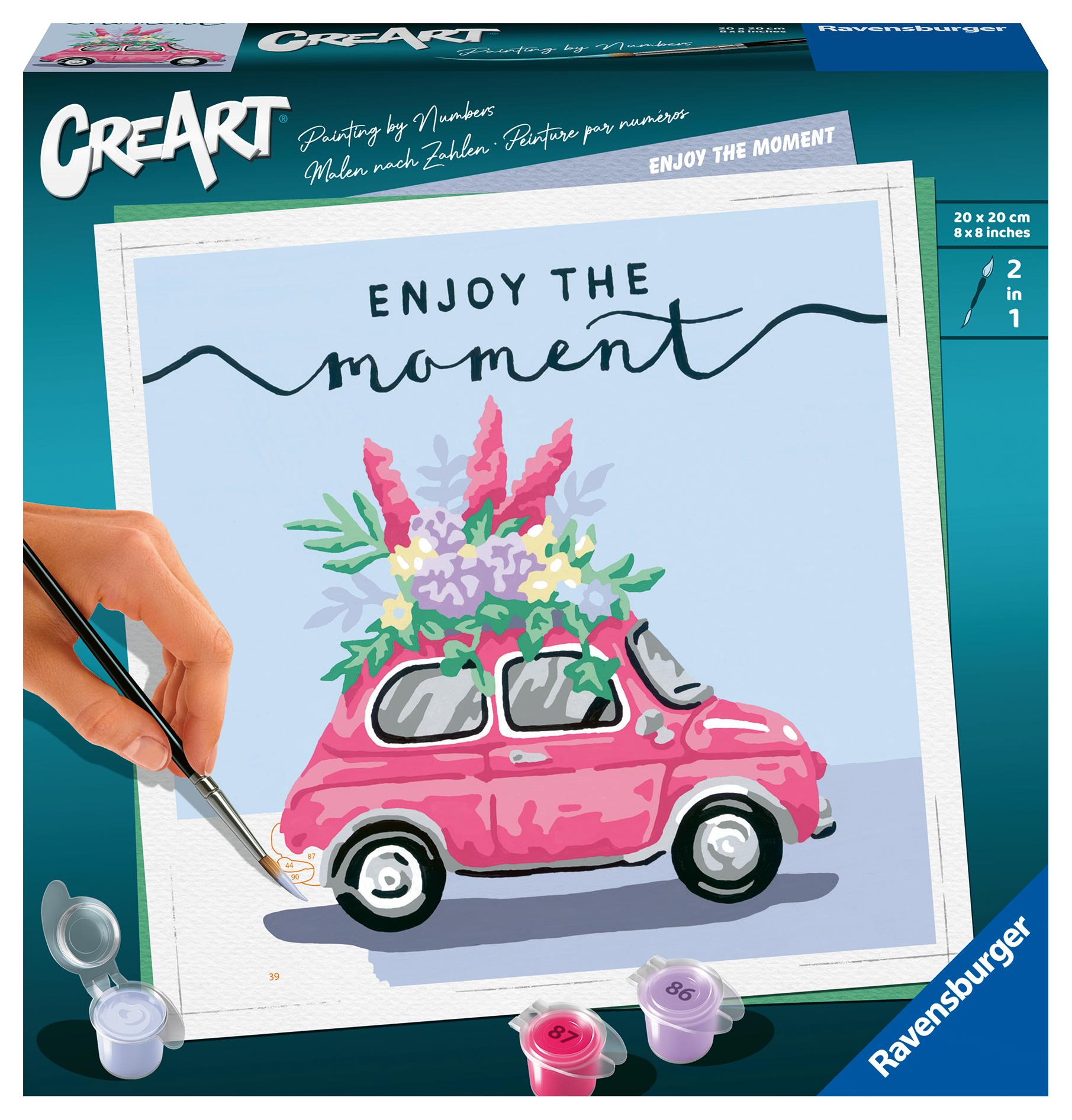 Cover: 4005556201167 | Ravensburger CreArt - Malen nach Zahlen 20116 - Enjoy the moment -...