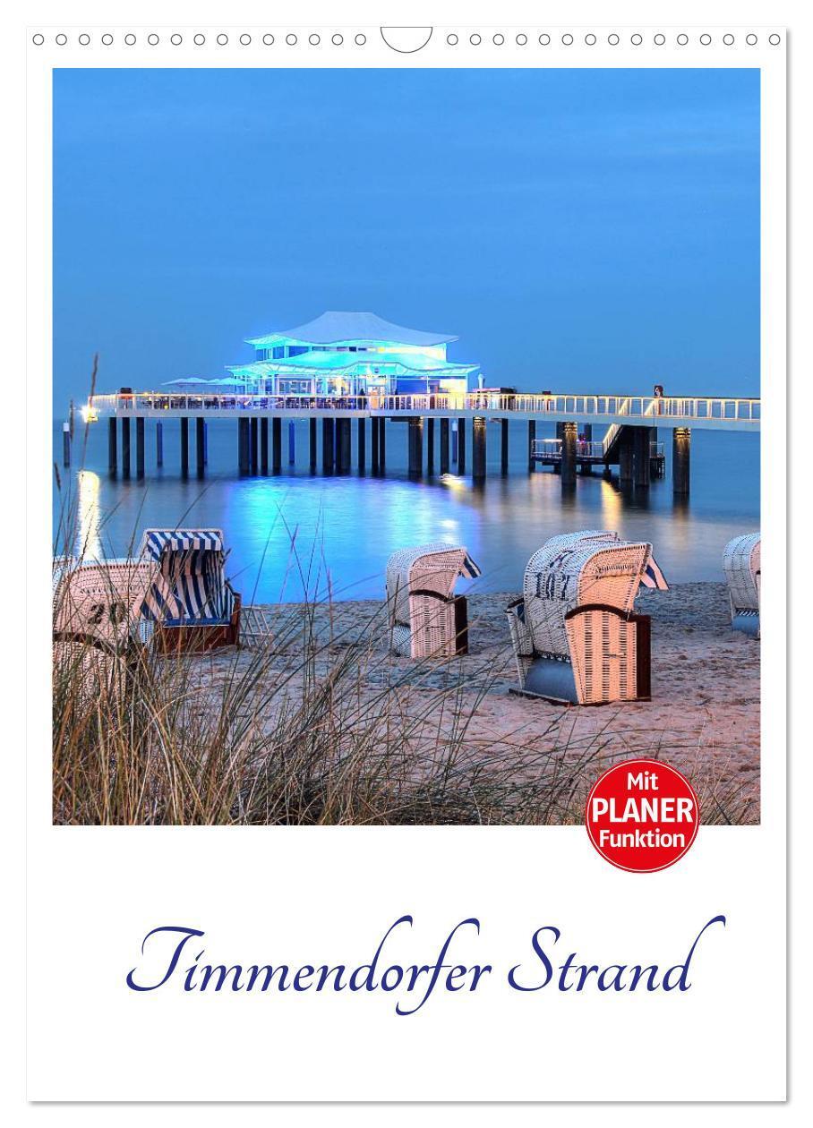 Cover: 9783457023075 | Timmendorfer Strand (Wandkalender 2025 DIN A3 hoch), CALVENDO...