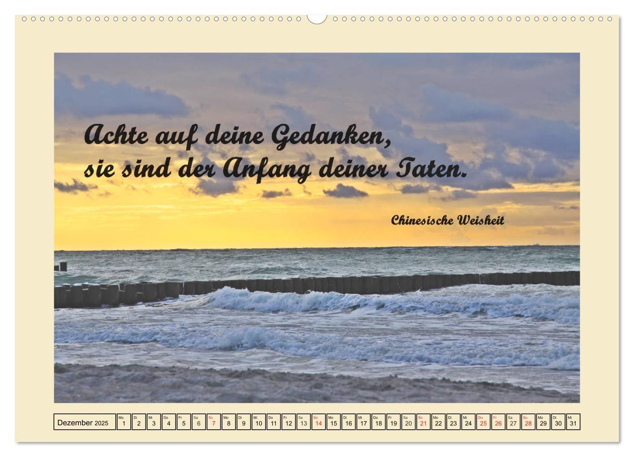 Bild: 9783435297573 | Zitate und Weisheiten (Wandkalender 2025 DIN A2 quer), CALVENDO...