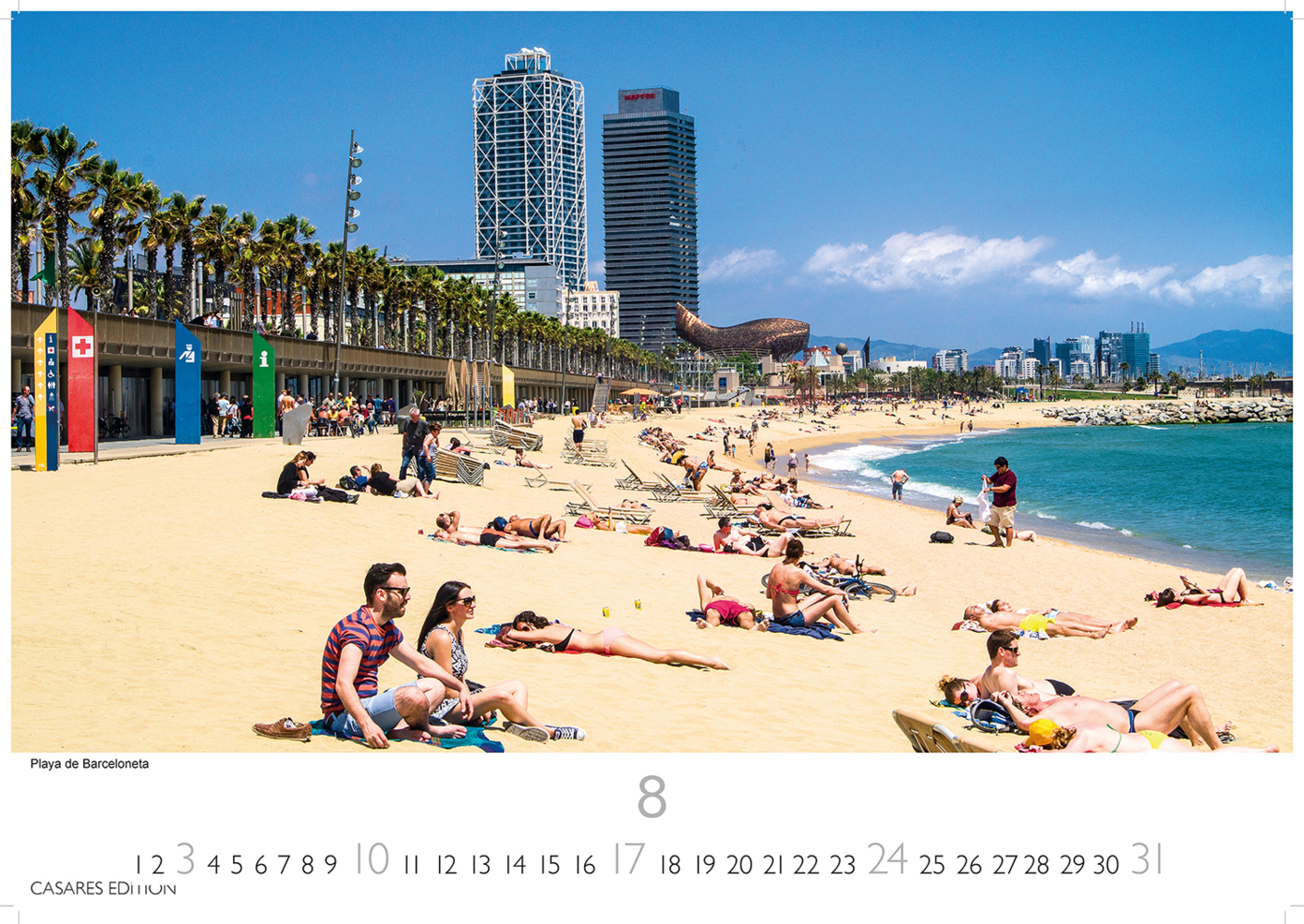 Bild: 9781835240281 | Barcelona 2025 L 35x50cm | Kalender | 14 S. | Deutsch | 2025