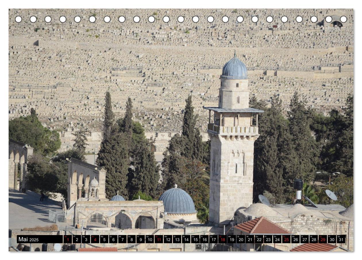 Bild: 9783435249152 | Jerusalem, die heilige Stadt (Tischkalender 2025 DIN A5 quer),...