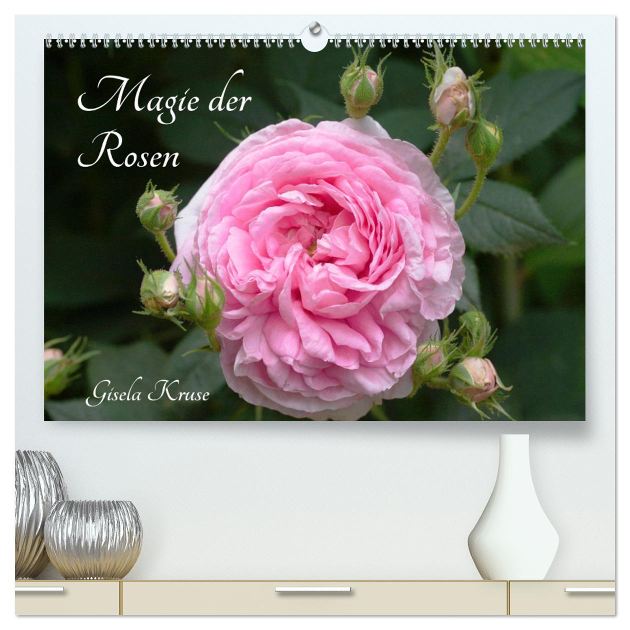 Cover: 9783435233250 | Magie der Rosen (hochwertiger Premium Wandkalender 2025 DIN A2...