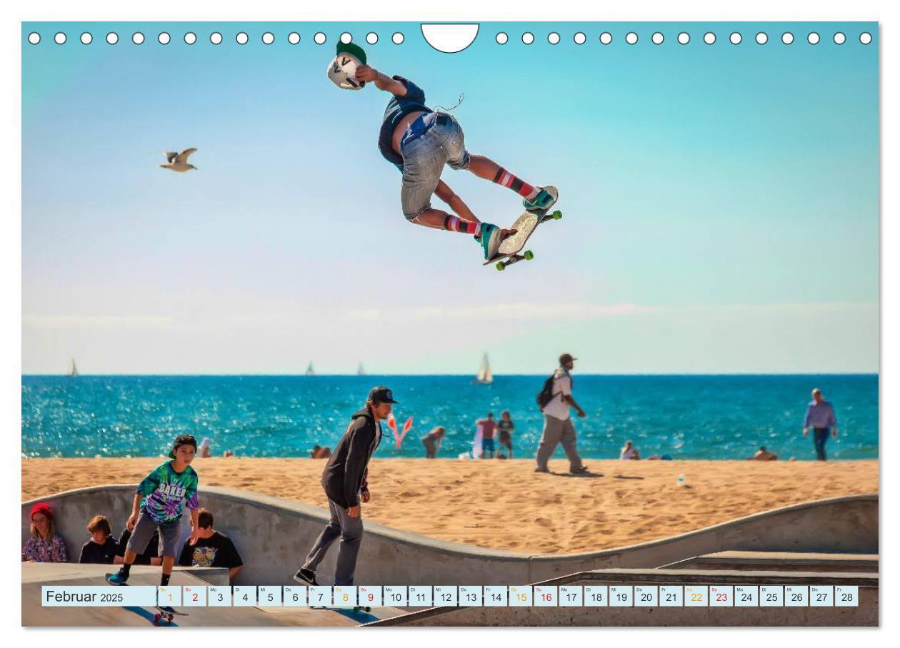 Bild: 9783435580101 | Skateboarding - nichts für Weicheier (Wandkalender 2025 DIN A4...