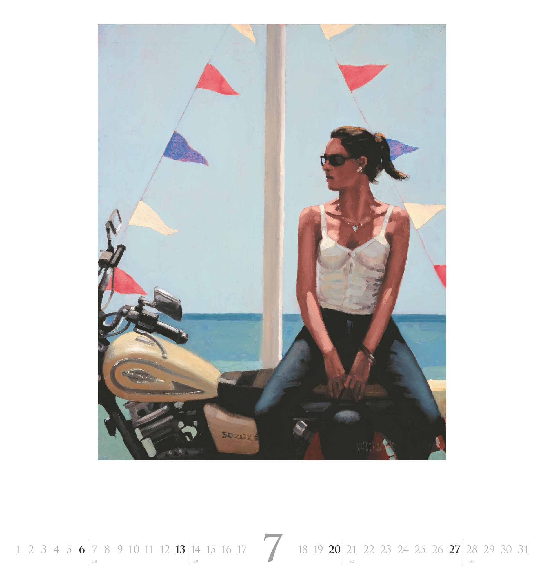 Bild: 4250809653228 | DUMONT - Jack Vettriano 2025 Wandkalender, 45x48cm, Kunstkalender...