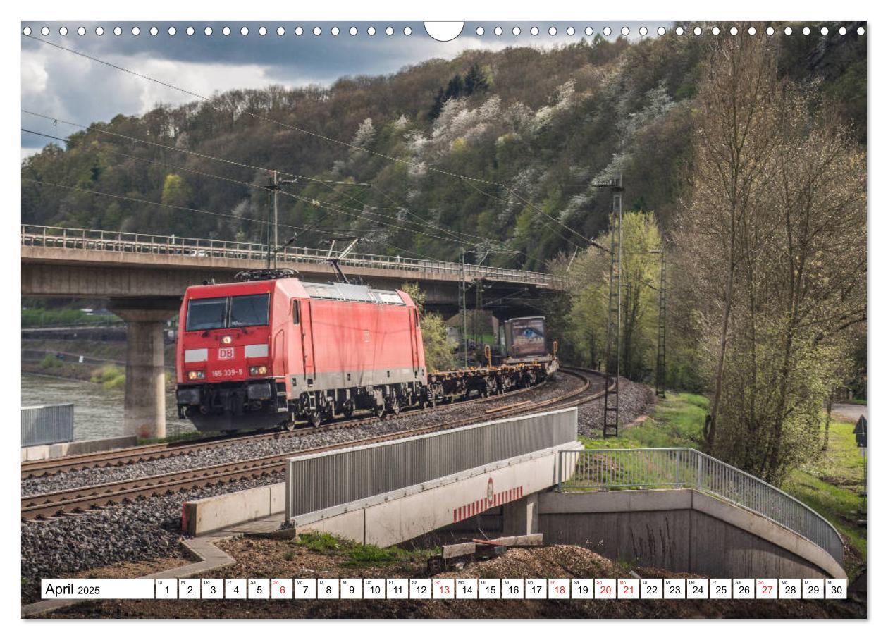 Bild: 9783435704477 | Eisenbahn an Rhein und Mosel 2025 (Wandkalender 2025 DIN A3 quer),...