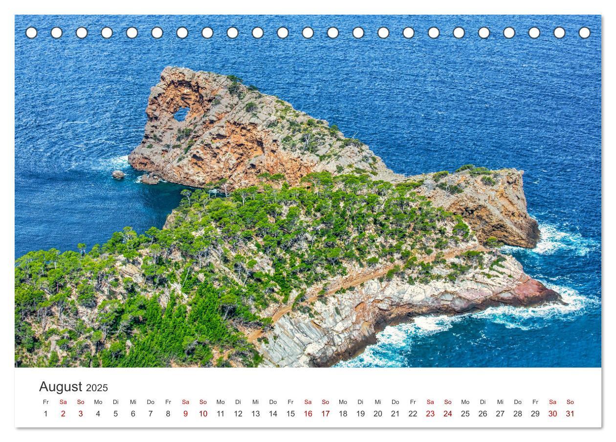 Bild: 9783435060337 | Mallorca Traumhafte Insel (Tischkalender 2025 DIN A5 quer),...