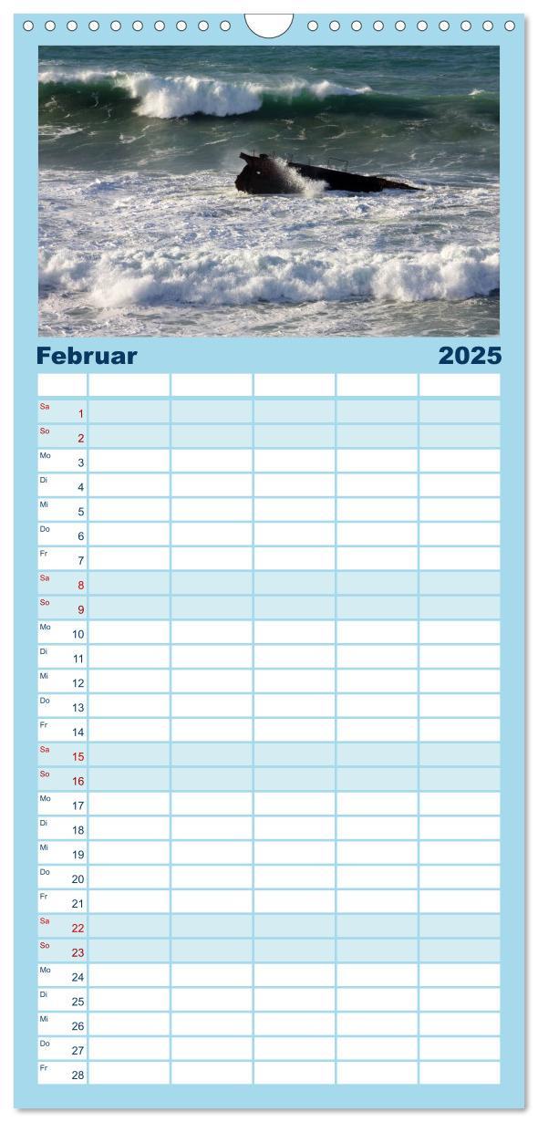 Bild: 9783457121474 | Familienplaner 2025 - Fuerteventura mit 5 Spalten (Wandkalender, 21...