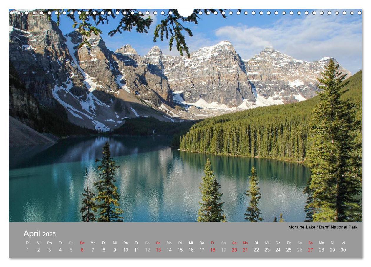 Bild: 9783435576203 | Rocky Mountains 2025 (Wandkalender 2025 DIN A3 quer), CALVENDO...