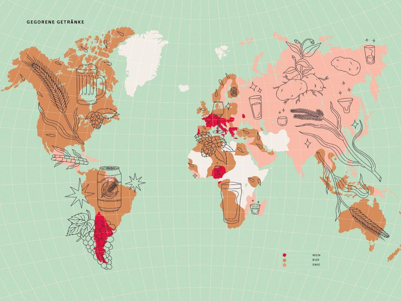 Bild: 9783957286802 | Kleiner Atlas der Kulinarik | Genussvolle Geschichten aus aller Welt