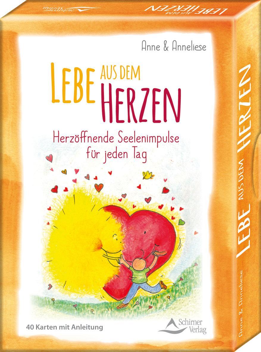 Cover: 9783843491280 | Lebe aus dem Herzen. Herzöffnende Seelenimpulse für jeden Tag | Box