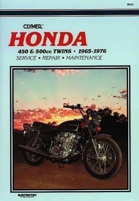 Cover: 9780892876853 | Honda CB/CL450 &amp; CB500T Motorcycle (1965-1976) Service Repair Manual