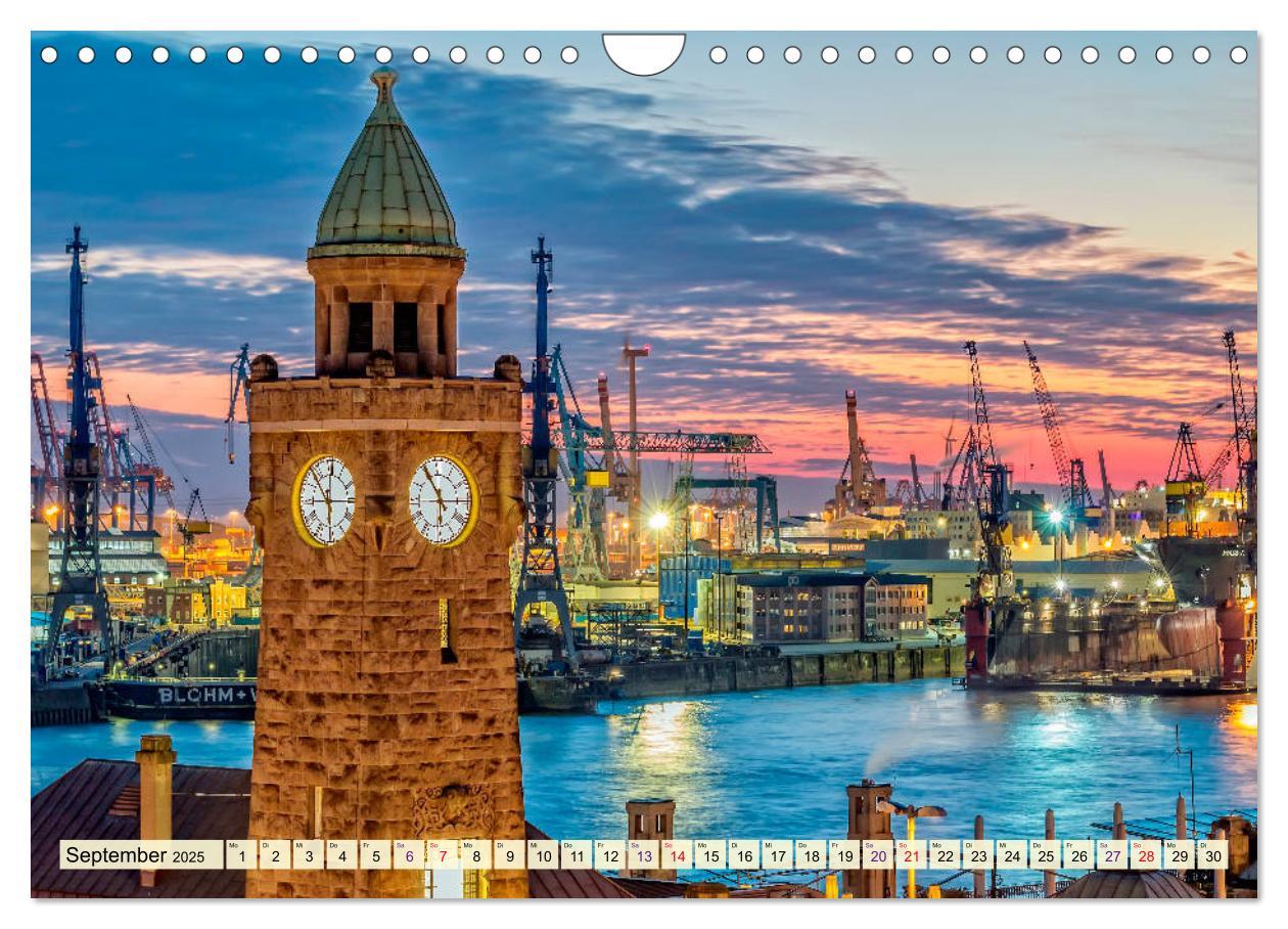 Bild: 9783435322152 | Hamburg - meine Stadt mit viel Herz (Wandkalender 2025 DIN A4...