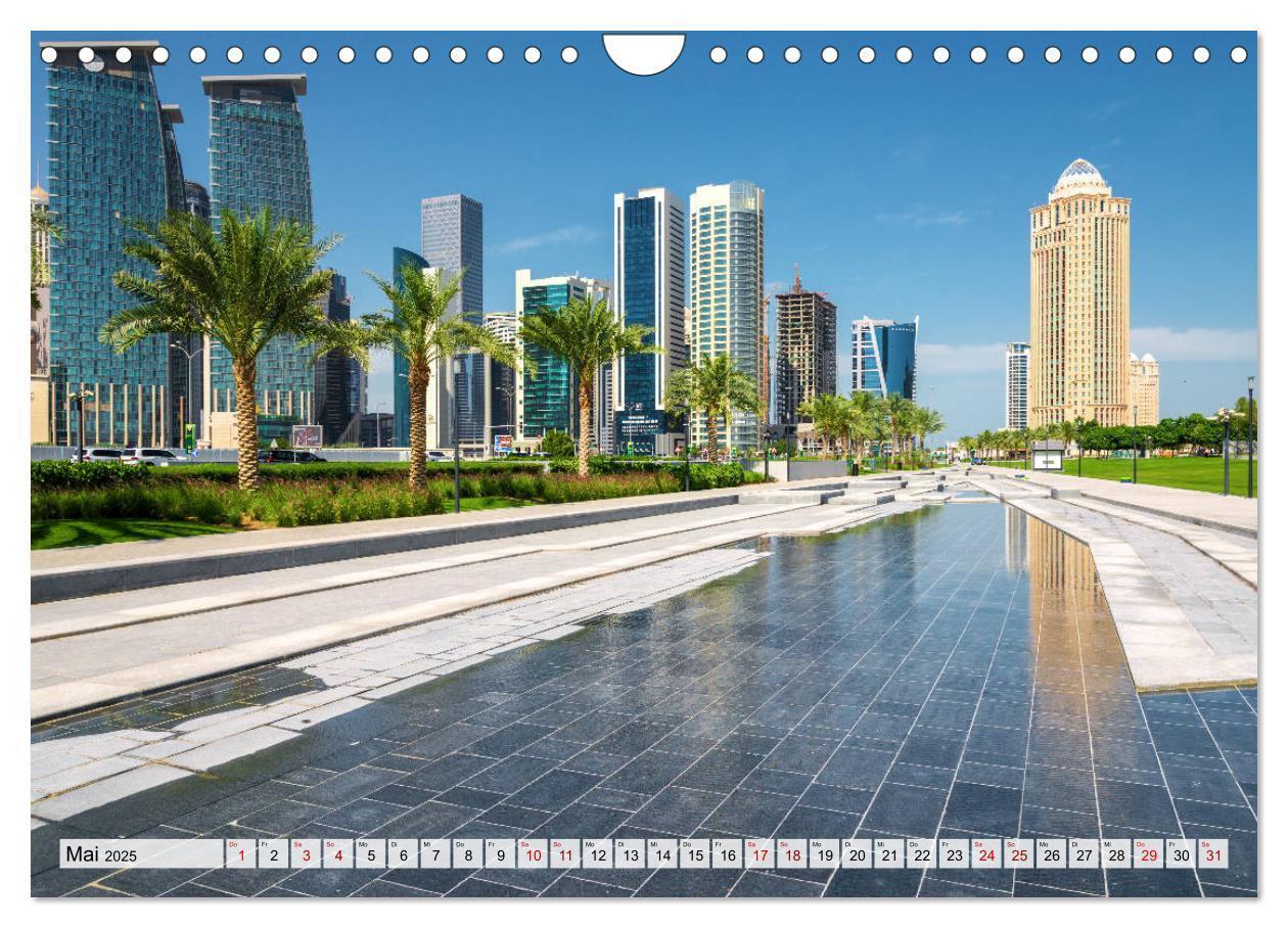 Bild: 9783435142286 | Doha - Hauptstadt von Katar (Wandkalender 2025 DIN A4 quer),...