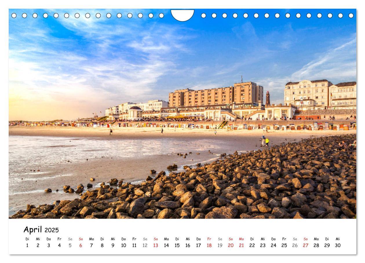 Bild: 9783435492992 | Borkum, bezaubernde Nordseeinsel (Wandkalender 2025 DIN A4 quer),...