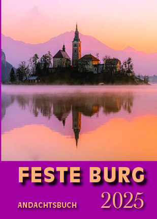 Cover: 9783946083832 | Feste-Burg-Kalender Andachtsbuch 2025 | Adam Albrecht | Kalender