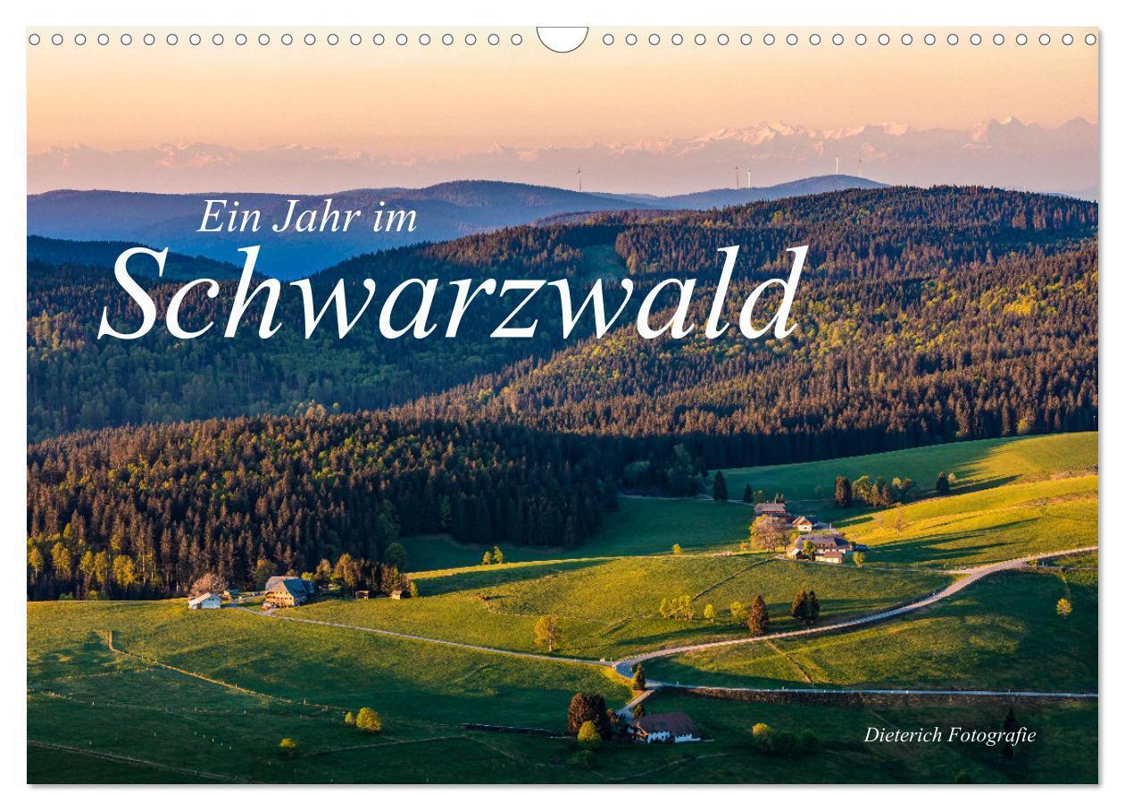 Cover: 9783435076758 | Ein Jahr im Schwarzwald (Wandkalender 2025 DIN A3 quer), CALVENDO...