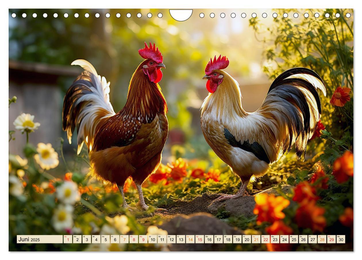 Bild: 9783383835049 | Viele Tiere auf dem Bauernhof (Wandkalender 2025 DIN A4 quer),...