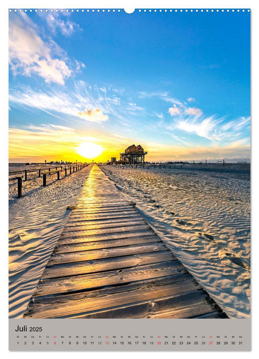 Bild: 9783435963843 | NORDSEEFLAIR - St. Peter Ording und Westerhever (Wandkalender 2025...