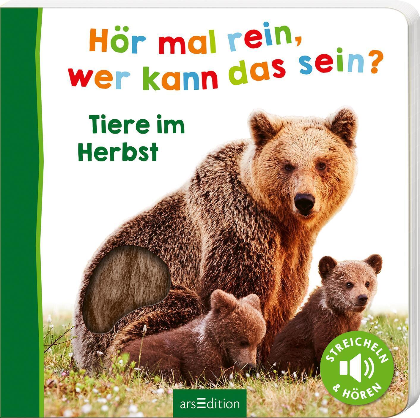 Cover: 9783845853581 | Hör mal rein, wer kann das sein? - Tiere im Herbst | Buch | 12 S.