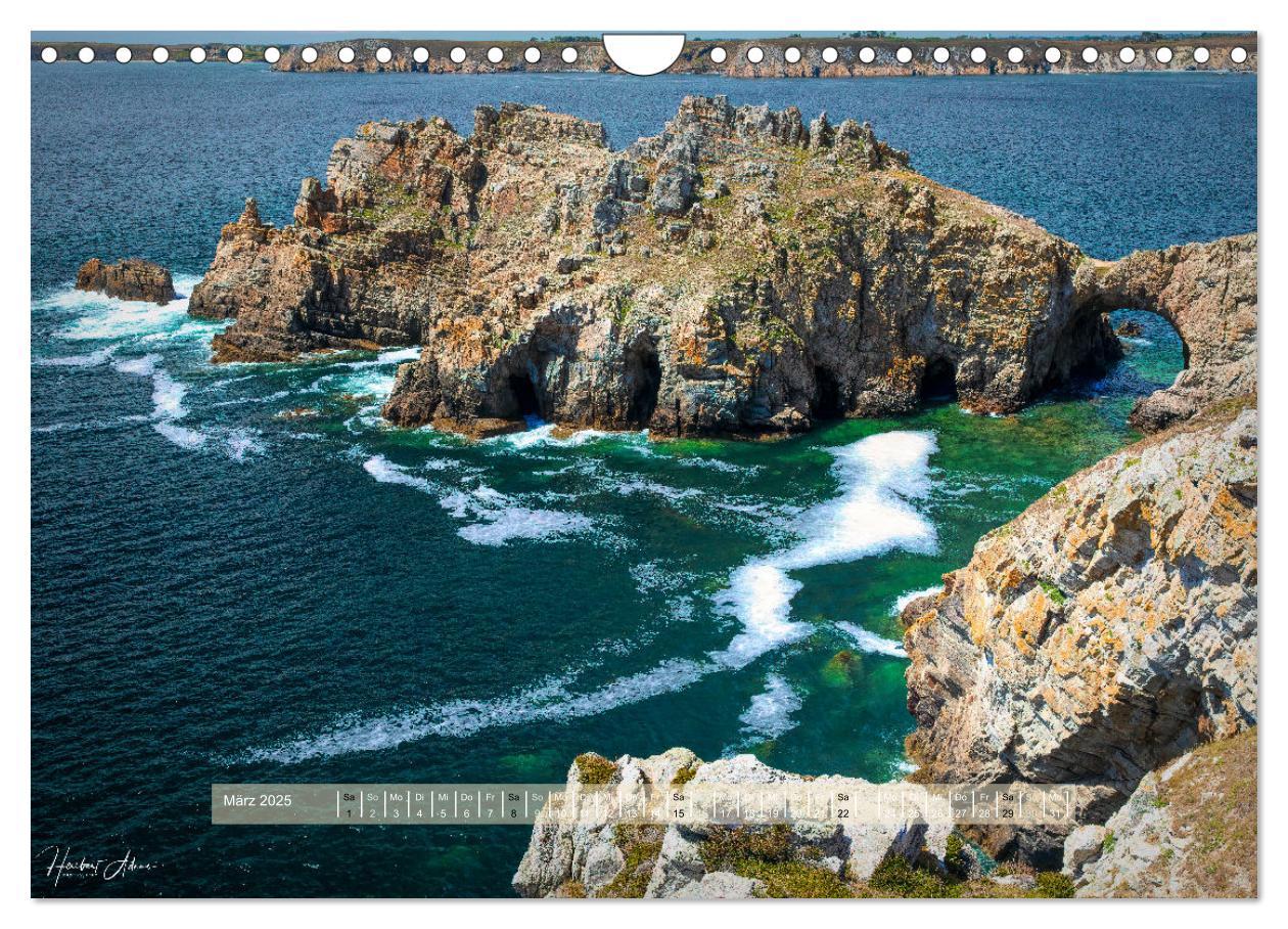 Bild: 9783383948077 | Die Bretagne - Frankreichs Perle (Wandkalender 2025 DIN A4 quer),...