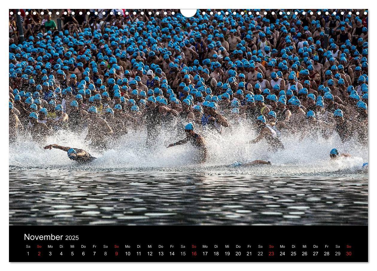 Bild: 9783435507375 | TRIATHLON 2025 (Wandkalender 2025 DIN A3 quer), CALVENDO...