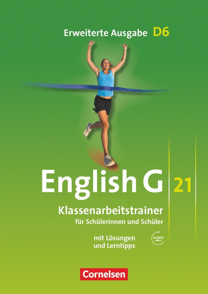 Cover: 9783060329939 | English G 21. Erweiterte Ausgabe D 6. Klassenarbeitstrainer mit...