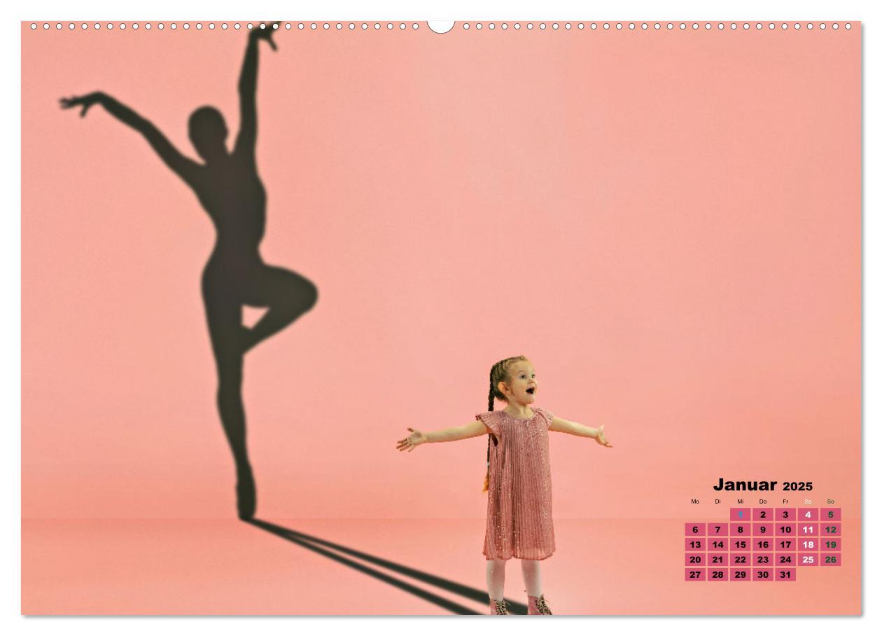 Bild: 9783457184103 | BALLETT - ein Hauch Magie (Wandkalender 2025 DIN A2 quer), CALVENDO...