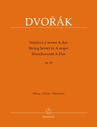 Cover: 9790260105867 | Streichsextett A-Dur op. 48 / Smycový sextet A dur op. 48, Stimmen