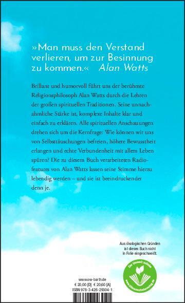 Rückseite: 9783426293041 | Über den Geist hinaus | Die östliche Weisheit der Befreiung | Watts