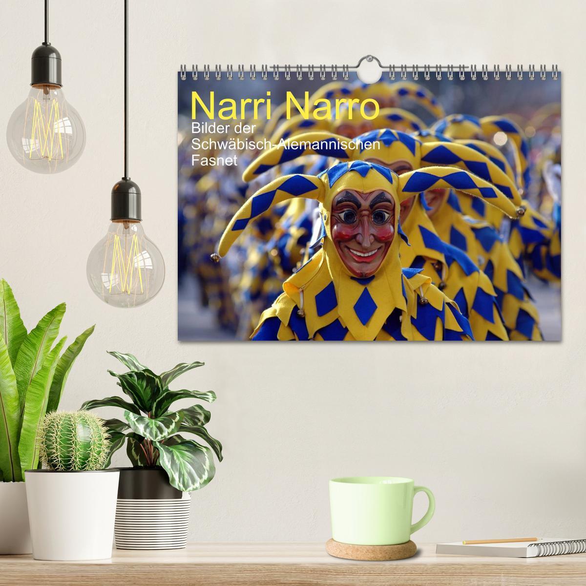 Bild: 9783435834365 | Narri Narro (Wandkalender 2025 DIN A4 quer), CALVENDO Monatskalender