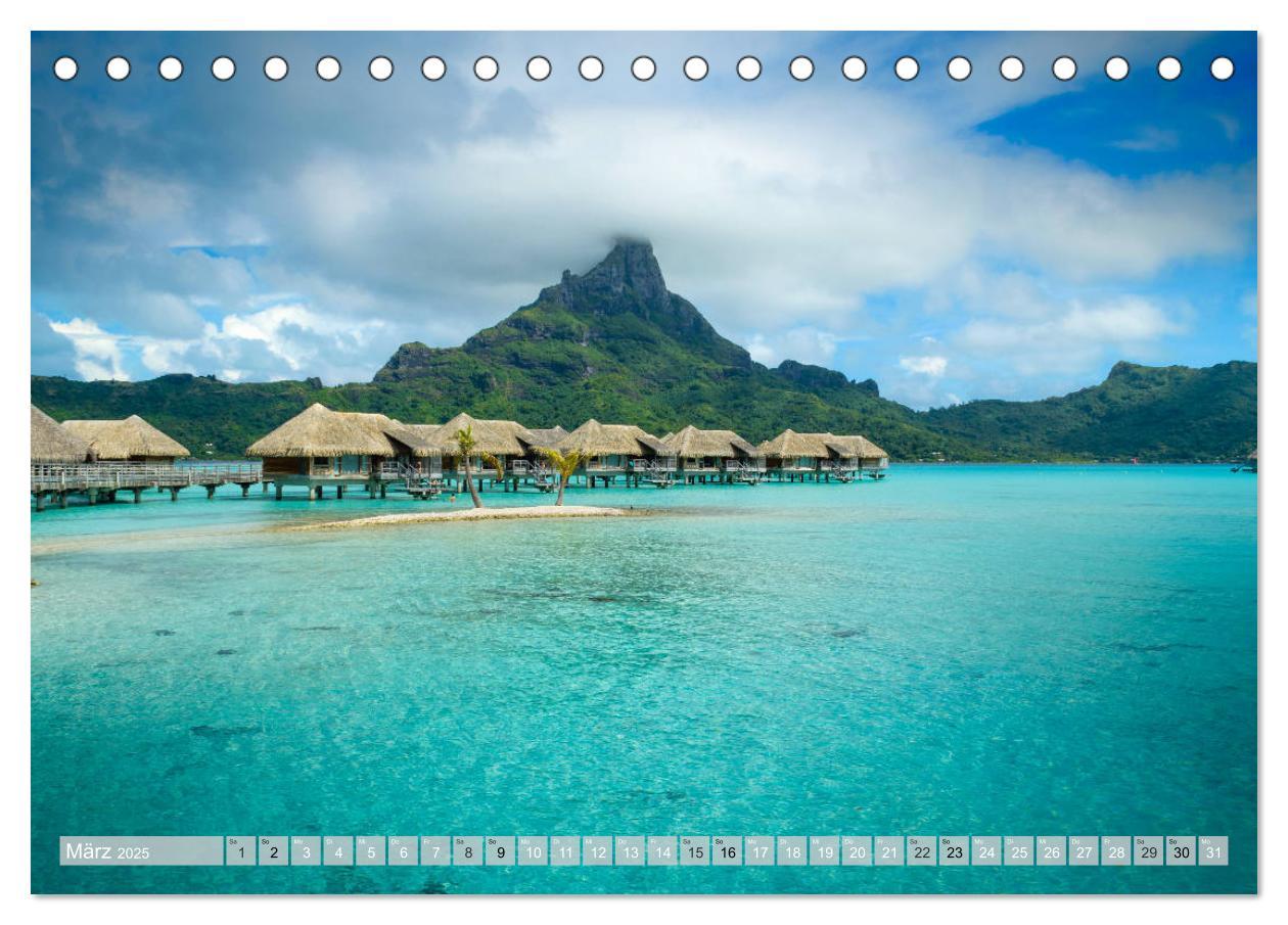 Bild: 9783435222841 | Bora Bora - Strände und Landschaften (Tischkalender 2025 DIN A5...