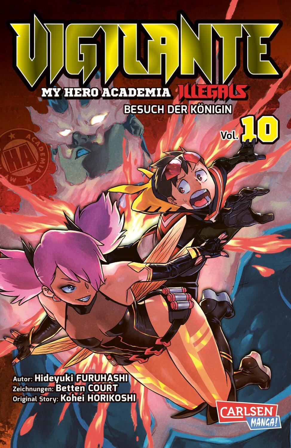 Cover: 9783551720993 | Vigilante - My Hero Academia Illegals 10 | Kohei Horikoshi (u. a.)