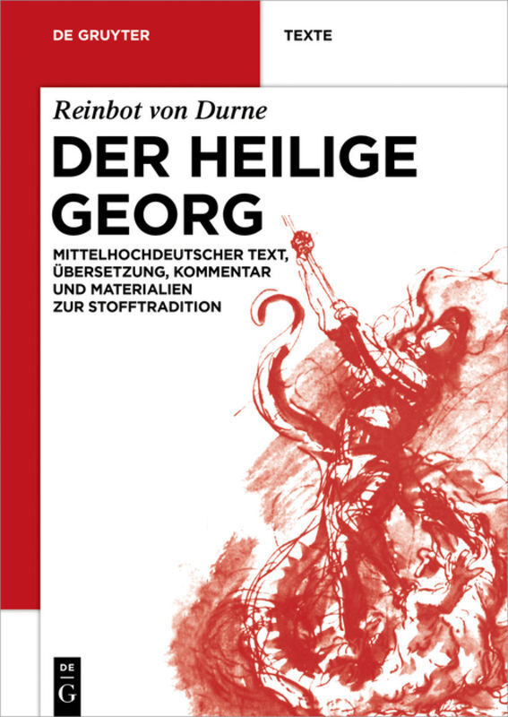 Cover: 9783110579666 | Der Heilige Georg | Reinbot von Durne | Taschenbuch | XX | Deutsch