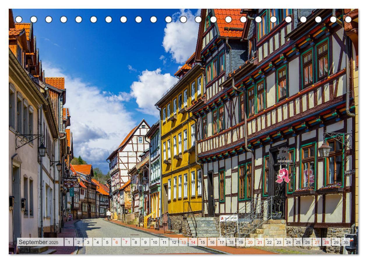 Bild: 9783435232567 | Harz der Süden und Westen (Tischkalender 2025 DIN A5 quer),...