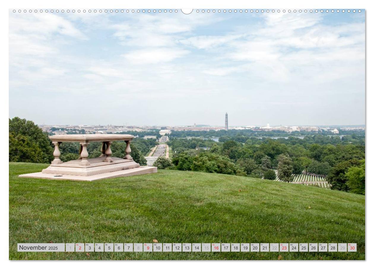 Bild: 9783435719099 | Washington D.C. (Wandkalender 2025 DIN A2 quer), CALVENDO...