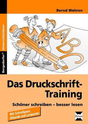 Cover: 9783834437594 | Das Druckschrift-Training | Bernd Wehren | Broschüre | 60 S. | Deutsch