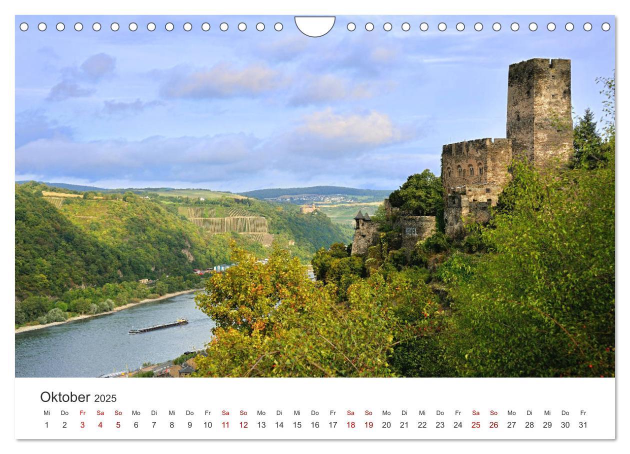 Bild: 9783435417032 | Burgen im Rheintal - Landschaft, Romantik, legend (Wandkalender...