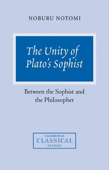 Cover: 9780521037327 | The Unity of Plato's Sophist | Between the Sophist and the Philosopher